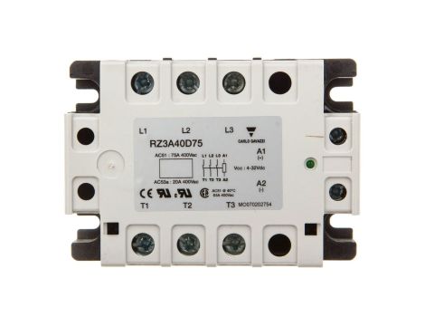 Przekaźnik półprzewodnikowy trójfazowy 75A 24-440V AC 4-32V DC RZ3A40D75