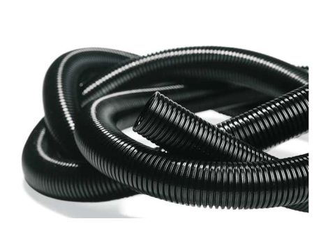 Rura karbowana 750N fi 32/25 z pilotem samogasnąca czarna PV UV ECTC1532T /25m/