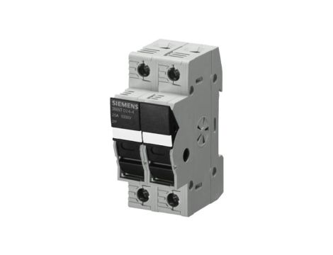 Podstawa bezpiecznikowa do wkł. cylindrycznych 10x38mm 25A 1000V 2P z diodą sygnalizacyjną PV 3NW7024-4