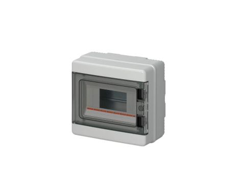 Rozdzielnica modułowa PV 1x12 natynkowa drzwi transp. seria 620 IP65 280x220x100 szyna N+PE szara EC62012E