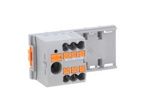 Blok rozdzielczy PTFIX 6/6X2,5-NS35 GY, szare złącze przemysłowe - 6 punktów przyłączeniowych o przekroju 2,5mm2