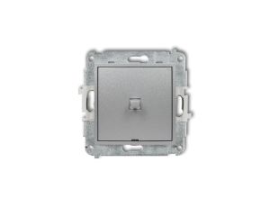 MINI Przycisk jednobiegunowy w stylu amerykańskim srebrny metalik 7MWPUS-4.1