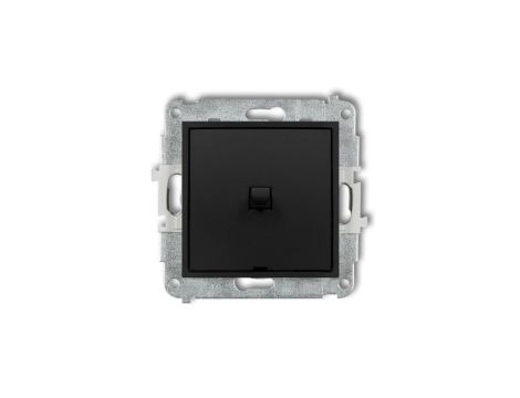 MINI Przycisk jednobiegunowy w stylu amerykańskim czarny mat 12MWPUS-4.1