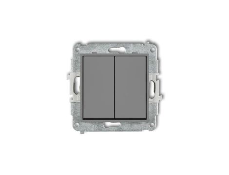 MINI Przycisk świecznikowy szary mat 27MWP-44.1