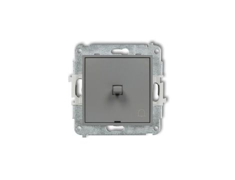 MINI Przycisk /dzwonek/ w stylu amerykańskim szary mat 27MWPUS-4