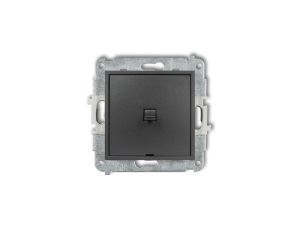 MINI Przycisk jednobiegunowy w stylu amerykańskim grafitowy 11MWPUS-4.1