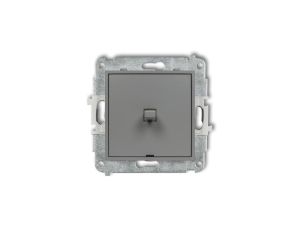 MINI Przycisk jednobiegunowy w stylu amerykańskim szary mat 27MWPUS-4.1
