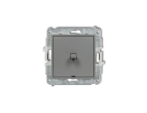 MINI Przycisk jednobiegunowy w stylu amerykańskim szary mat 27MWPUS-4.1