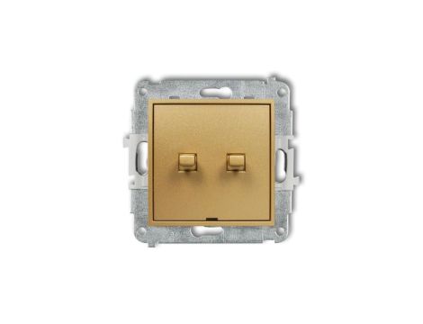 MINI Przycisk świecznikowy w stylu amerykańskim złoty 29MWPUS-44.1