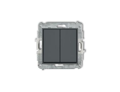 MINI Przycisk świecznikowy grafitowy mat 28MWP-44.1