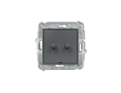 MINI Przycisk świecznikowy w stylu amerykańskim grafitowy mat 28MWPUS-44.1