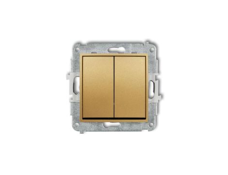 MINI Przycisk dwubiegunowy złoty 29MWP-44.2