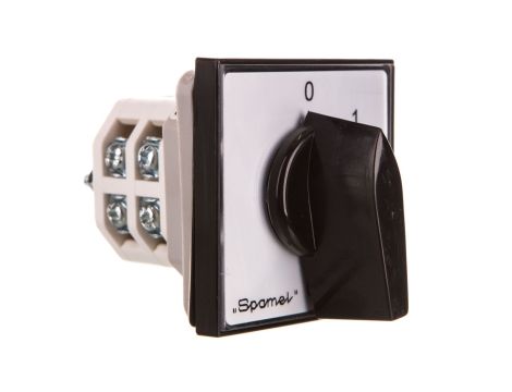 Łącznik krzywkowy 0-1-2-3 15A do wbudowania IP65 ŁK15-2.8521P03