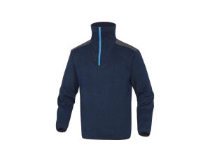 Bluza polarowa imitacja swetra kolor granatowy rozmiar S MARMOBMPT