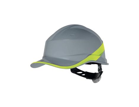 Hełm ochronny o kształcie czapeczki baseball kolor szary DiAM5GRJAFL