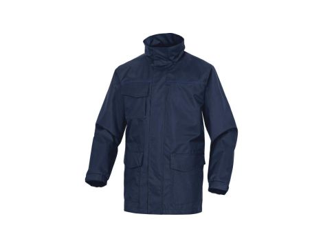 Lekka kurtka poliester Oxford powlekany Pu kolor granatowy rozmiar 3XL SLiGOBM3X