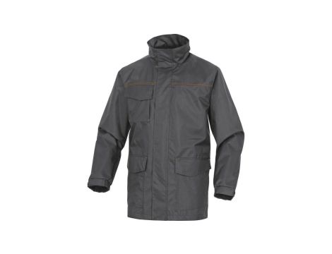 Lekka kurtka poliester Oxford powlekany Pu kolor szary rozmiar 3XL SLiGOGR3X