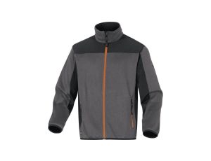 Bluza z poliestru kolor szaro-pomarańczowy rozmiar XL BEAVEGOXG