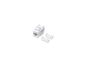 Moduł Keystone RJ45 UTP Cat5e Biały Punch-Down