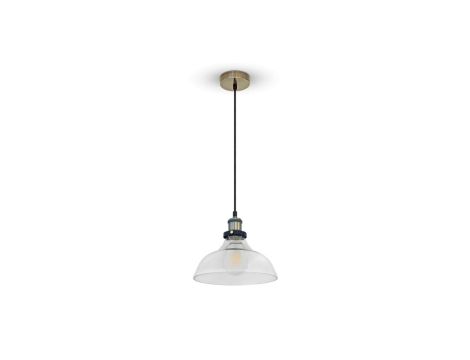 Lampa Wisząca VT-7210 E27 Szkło Przezroczysty 3730