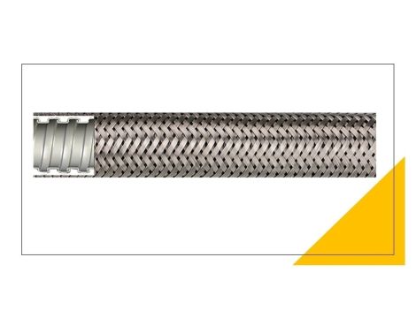 Peszel elastyczny z oplotem ze stali nierdzewnej Anaconda Multiflex typ SLB 1/2 107.716.2 /30m/