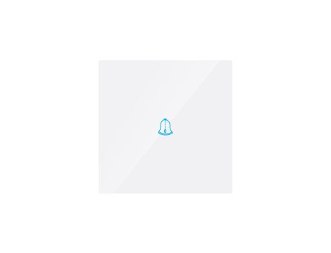 Dotykowy Łącznik do Dzwonka VT-5411 1G Biały 8372