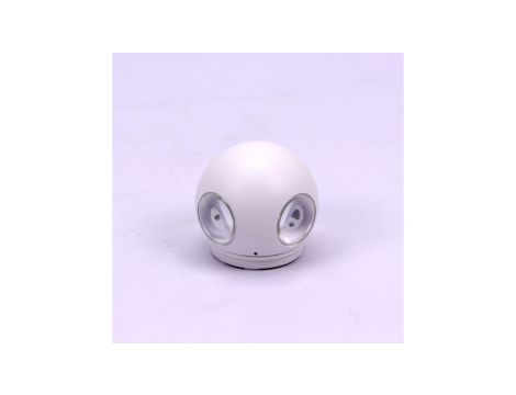 Kinkiet Ścienny VT-834 4W 4000K 440lm Okrągły IP65 Biały 8552