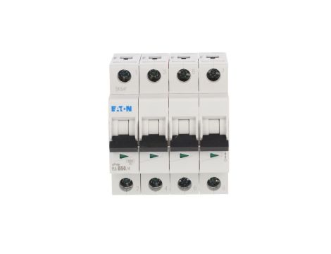 Wyłącznik nadprądowy 4P B 50A 6kA AC PL6-B50/4 166504