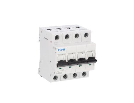 Wyłącznik nadprądowy 4P D 2A 6kA AC PL6-D2/4 166544