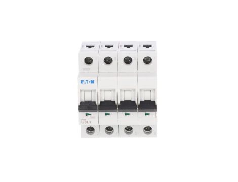 Wyłącznik nadprądowy 4P D 4A 6kA AC PL6-D4/4 166550