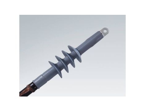 Głowica napowietrzna nasuwana z końcówkami śrubowymi, zestaw na 3 fazy, CAESK-F 24kV 120-240, 289907