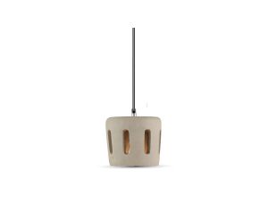 Lampa Wisząca VT-7202 E27 Light Concrete+Lampshade 3853