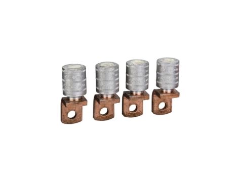 Końcówki kablowe aluminiowe 150mm2 do wyłącznika Compact NSX250 4 szt. LV429505
