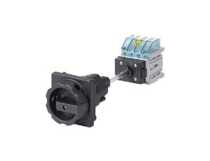 Rozłącznik główny 3P 125A 45kW AC23A 400V montaż na płycie z wałkiem pokrętło czarne 4 otwory 3LD2814-0TK51