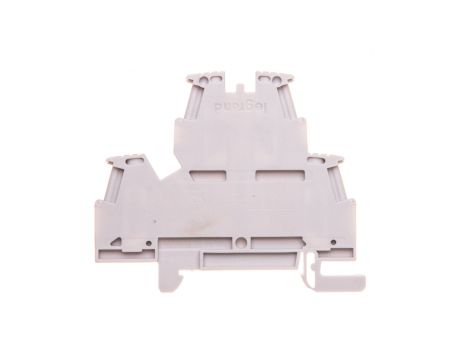 Złączka szynowa 2-piętrowa 4mm2 szara VIKING 037168 /60szt./