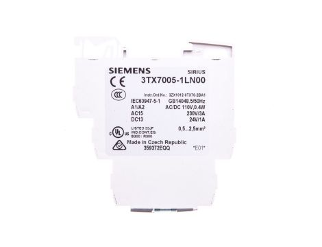 Przekaźnik interfejsowy 1P 3A 110V AC/DC monostabilny 3TX7005-1LN00