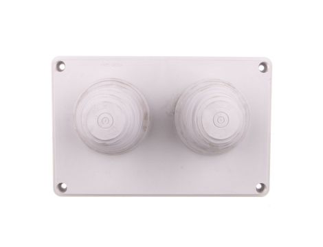 Płyta przepustowa z 2 dławnicami IP55 dla kabli o średnicy 30-72mm MV FP 66 6600249