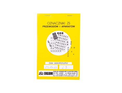 Znaki samoprzylepne ZS 15x15/L3 E04ZP-02030108600