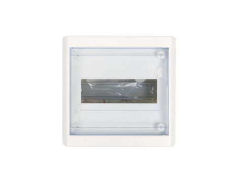 Rozdzielnica modułowa 1x8 natynkowa IP40 Nedbox (drzwi transparentne) 601245