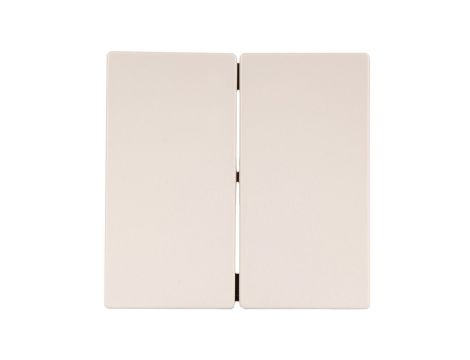 Merten System M Klawisz podwójny kremowy MTN432544