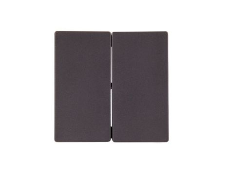 Merten System M Klawisz podwójny antracyt MTN433514