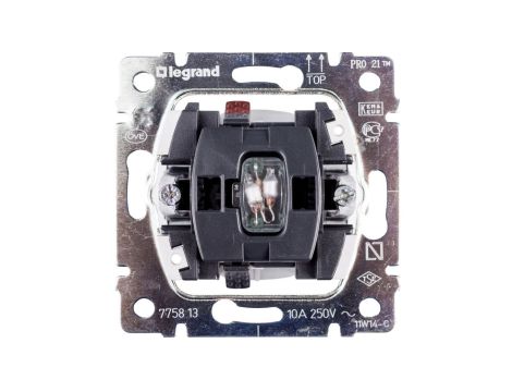 SISTENA LIFE Przycisk jednobiegunowy z podświetleniem 775813