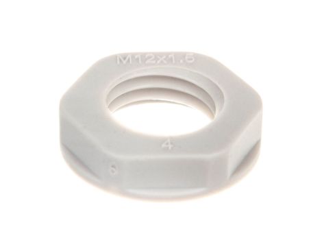 Nakrętka poliamidowa M12 szara N 12M E03DK-02020100101 /100szt./
