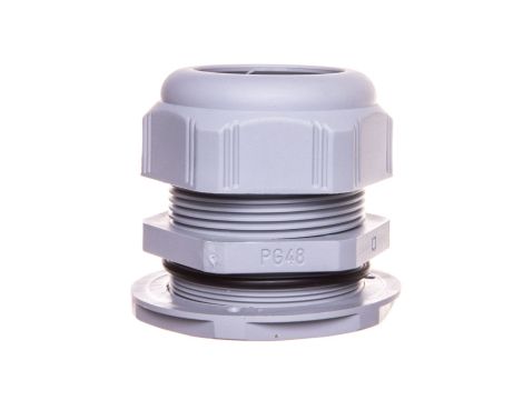 Dławnica kablowa poliamidowa PG48 IP68 jasnoszara 098029