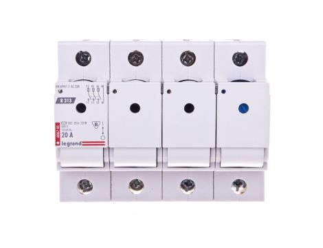 Rozłącznik bezpiecznikowy 3P+N 20A D02 R313 606745