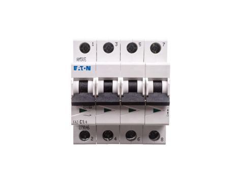 Wyłącznik nadprądowy 4P C 1A 15kA AC FAZ C1/4 279046