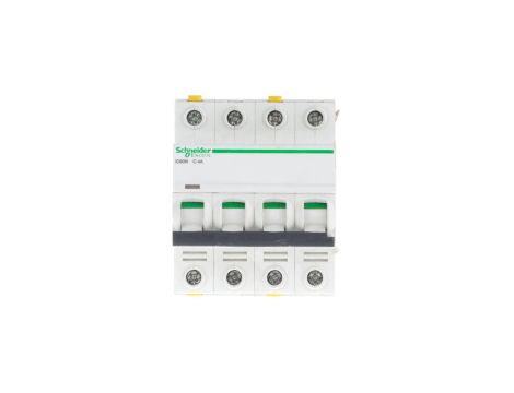 Wyłącznik nadprądowy 4P C 4A 6kA AC iC60N-C4-4 A9F04404