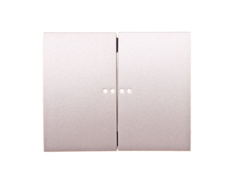 SISTENA LIFE Klawisz podwójny z podświetleniem titan 771479