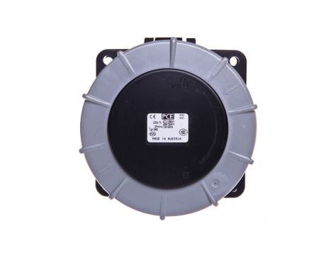 Gniazdo tablicowe 125A 5P 500V /120x120/ czarne IP67 POWER TWIST 345-7