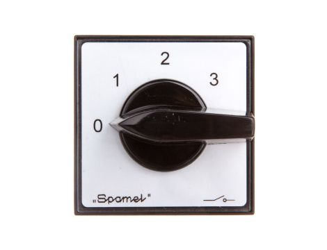 Łącznik krzywkowy 0-1-2-3 5P 16A do wbudowania ŁK15-3.84154\P03